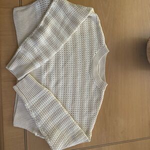 Moon & Madison Cream Knit Sweater